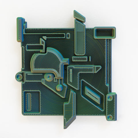 Michael Walsh: DigiGlyph 2 Vortex (Tri-Tone)