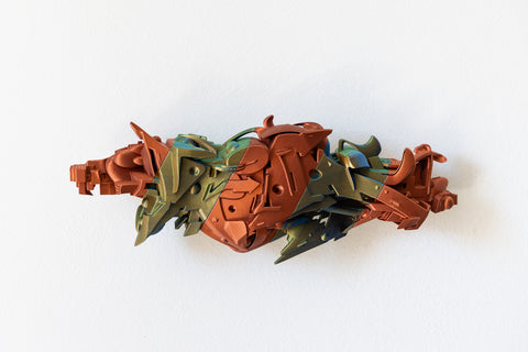 Michael Walsh: Old Virtual Wildstyle Large (Iridescent and Copper)