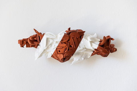 Michael Walsh: Old Virtual Wildstyle Large (White and Copper)