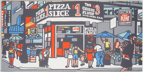 Emily Fromm: $1 Pizza Slice, Brooklyn