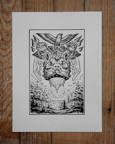 Travis Gillan: Green Man Landscape