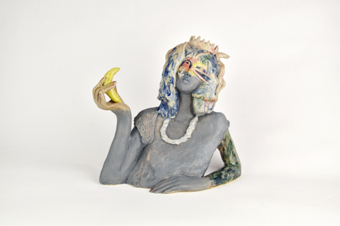 Alexandra Levasseur: Fair Trade Banana Dream Ceramic Sculpture
