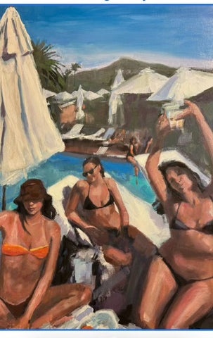 Debra Shapiro: La Poolside Party