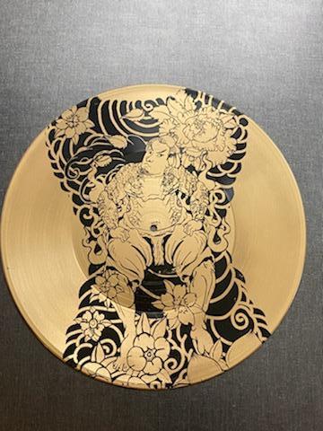Txutxo Perez : Stencil on Vinyl Record
