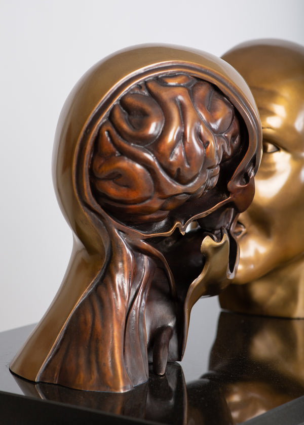 Nychos: Chemistry Bronze Sculpture