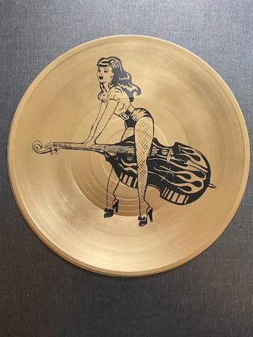 Txutxo Perez : Stencil on Vinyl Record