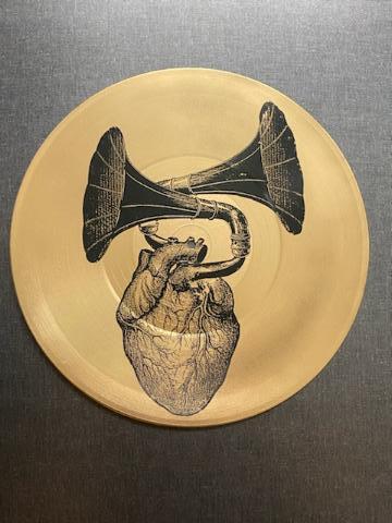 Txutxo Perez : Stencil on Vinyl Record
