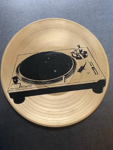 Txutxo Perez : Stencil on Vinyl Record